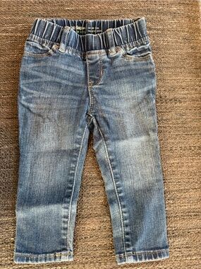 GAP Kids Blue Elastic Hem Denim Jeans